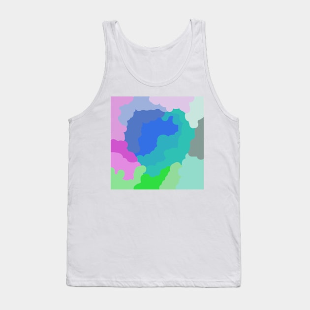 Rainbow color palette Tank Top by AdrianaHolmesArt